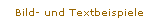 Bild- und Textbeispiele
